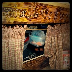 And made furniture and refurbishing